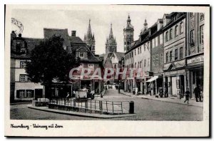 Old Postcard Naumburg Dom Sleinuseg mil