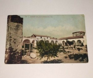 VINTAGE UNUSED  POSTCARD MISSION SAN JUAN CAPISTRANO CAL. PENNY PC