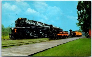 Postcard - Steam Locomotives, The Henry Ford Museum and Greenfield Village - MI