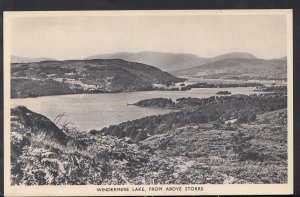 Cumbria Postcard - Windermere Lake, From Above Storrs  RS3779