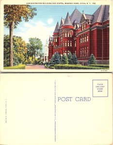 Administration Buildings and Chapel, Masonic Home, Utica, New York (5966