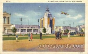 Illinois Host House 1933 Chicago, Illinois USA Worlds Fair Exposition 1933 in...