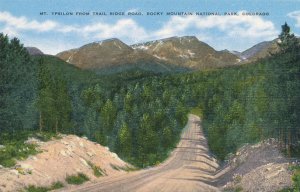 Rocky Mountain National Park CO Colorado Mount Ypsilon from Trail Ridge Road