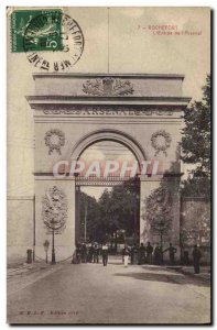 Old Postcard Rochefort L Entree The Army Arsenal