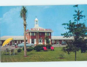 Unused Pre-1980 MOTEL SCENE Fayetteville North Carolina NC F7217