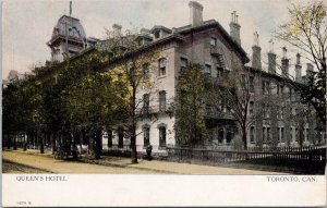 Queen's Hotel Toronto Ontario ON c1906 Postcard H54