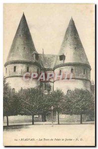 Old Postcard Beauvais Tours Courthouse