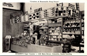 South Carolina Columbia Eckerd Drug Store Cigar Counter