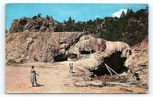 SANDOVAL COUNTY, NM New Mexico ~ JEMEZ SPRINGS DAM 1951  Postcard