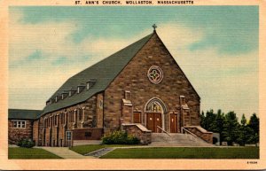 Massachusett Wollaston St Ann's Church