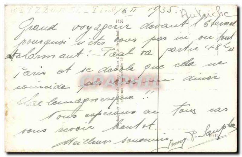 Old Postcard Kitzbohel Tirol