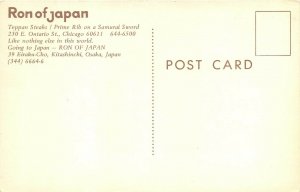 Chicago Illinois 1960s Postcard Ron Of Japan Japanese Steak Restaurant