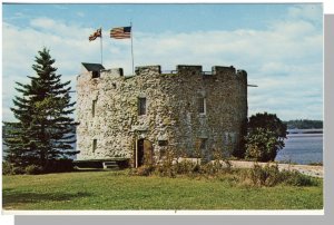 Pemaquid Beach, Maine/ME Postcard, Historic Fort William Henry