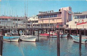 US4 US CA San Francisco California Fisherman's Wharf 1966