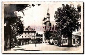 Old Postcard Bagneres de Bigorre and I Coustours Church