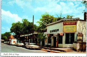 Postcard - South Side Of Plaza, Old Town - Albuquerque, New Mexico