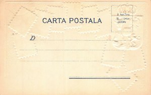 Romania, Classic Stamps on Embossed Postcard, Unused, Published by Ottmar Zieher