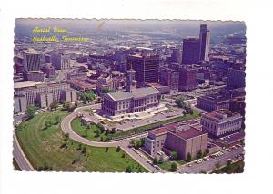 Aerial View, State Capital, Supreme Court, Downtown, Nashville, Tennessee