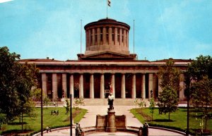 Ohio Columbus State Capitol and McKinley Memorial 1957