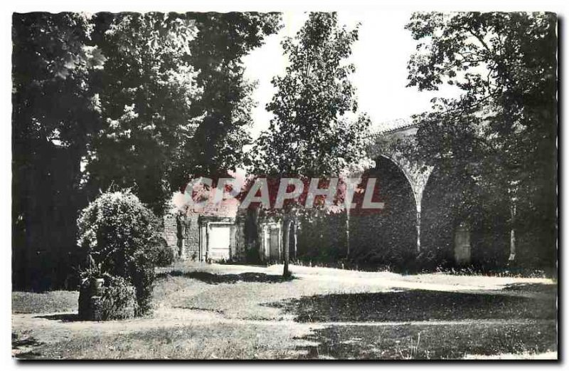 Postcard Abbey of St Michel in Herm Vendee Outside the Refectory