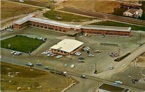 MT, Helena, Montana, Holiday Motel, Aerial View