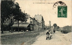 CPA Courbevoie Quai de Seine (1314286)