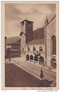 COMO,  Italy , 1900-10s ; Piazza Duomo e Broletto