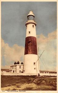 uk28850 portland lighthouse real photo uk