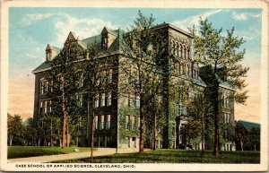 Vtg 1919 Case School of Applied Science Building Cleveland Ohio OH Postcard