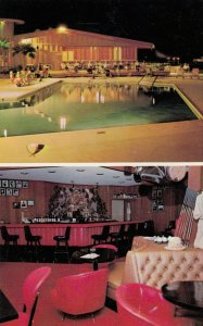 MESA , Arizona, 1950-60s ; Apache Wells Mobile City , Swimming Pool