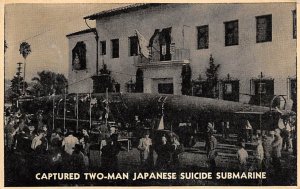 Captured two men Japanese suicide submarine Pawn Broker Unused 