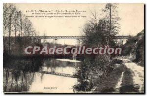 Old Postcard Thouars The Way Of Apples And Viaduct From Railway built by Eiffel