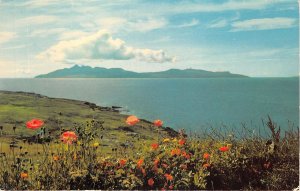 US57 UK Scotland isle of Skye Rhum and Eigg from Elgol