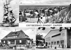 BG34005 ostseebad zingst darss ship bateaux  real photo  germany