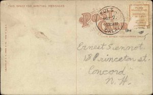 Tulsa OK From Frisco RR Yards c1910 Postcard