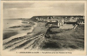 CPA ARROMANCHES-les-BAINS - Vue générale prise des Falaises de Tracy (141511)