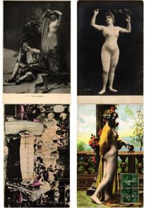 NUDES ART EROTIC RISQUE NUS  25 CPA
