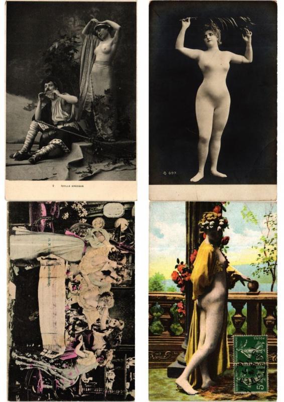 NUDES ART EROTIC RISQUE NUS  25 CPA