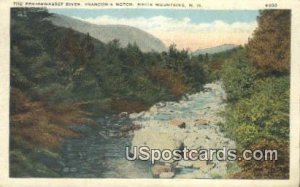 Pemigewasset River, Franconia Notch in White Mountains, New Hampshire