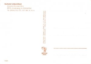 Luitpold Bad Continental Size: Approx 4 X 6 inches (15 cm X 10.5 cm) Postcard