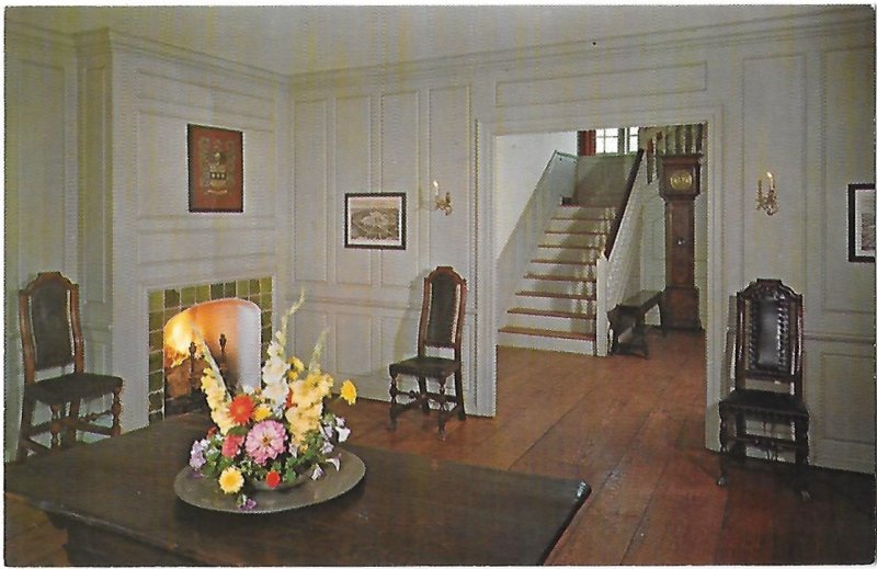 Pennsbury Manor Entrance Hall Home William Penn Morrisville Pennsylvania