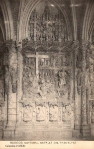 Spain Burgos Catedral Detalle del Tras-Altar