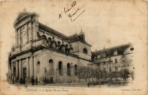 CPA Autun L'Eglise Notre-Dame FRANCE (952544)
