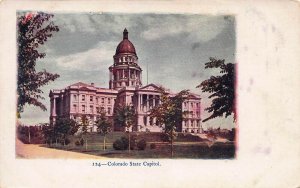 Colorado State Capitol, Denver, Colorado, Early Postcard, Unused