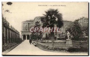 Toulouse - The Garden Museum - Old Postcard