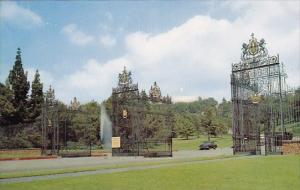 The Entrance Gates Forest Lawn Memorial Park Glendale California