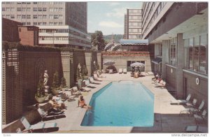 Swimming Pool, Martinique Hotel Motor Inn, Montreal, Quebec, Canada, 40-60s