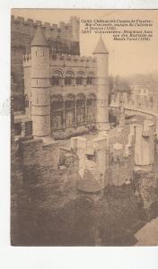 BF19371 mur   chateau des comtes de flandre gand gent  belgium  front/back image