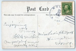 c1911 Huron South Dakota SD Vintage Postcard Partial Group College Summer School