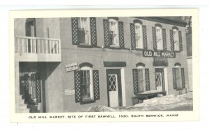 ME - South Berwick. Old Mill Market, Site of First Sawmill